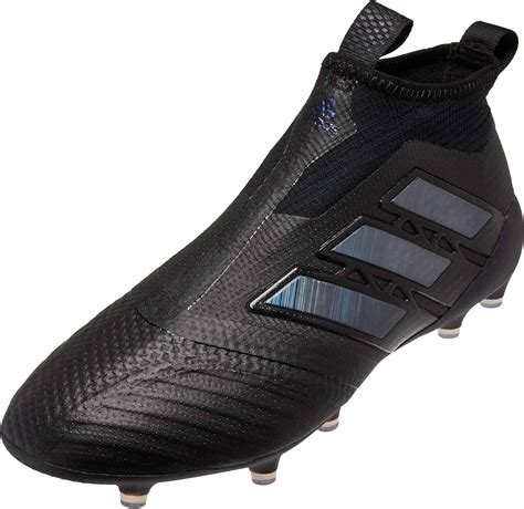 blacked out soccer cleats.